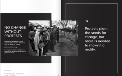 Planning After Protesting (Flipbook)