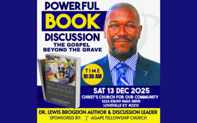 Join Dr. Brogdon for a discussion of “The Gospel Beyond the Grave”